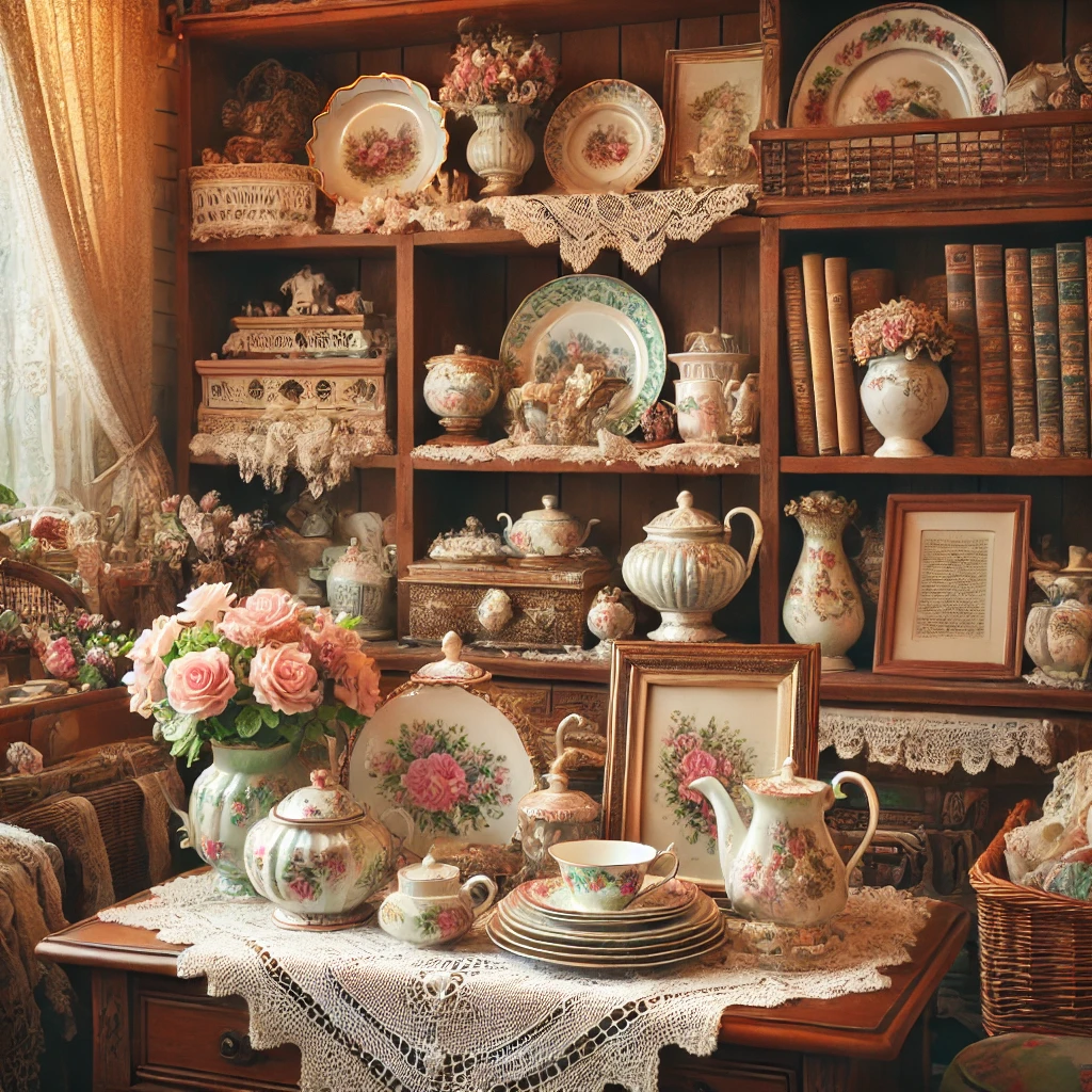 Grandma's decor on display